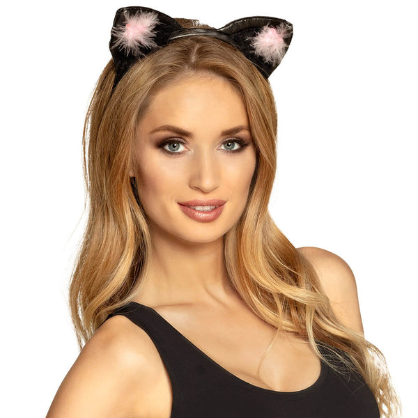 Tiara Cat ears (leather look)