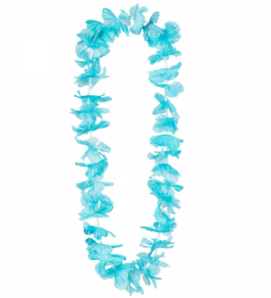 Hawaiian lei Ohana turquoise