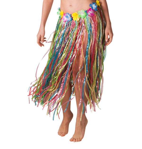 Hawaiian skirt multicoloured (80 cm)