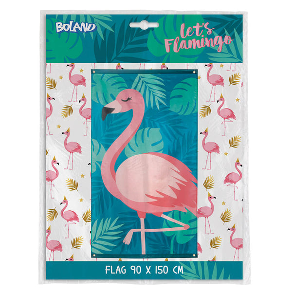 Polyester flag Flamingo (150 x 90 cm)