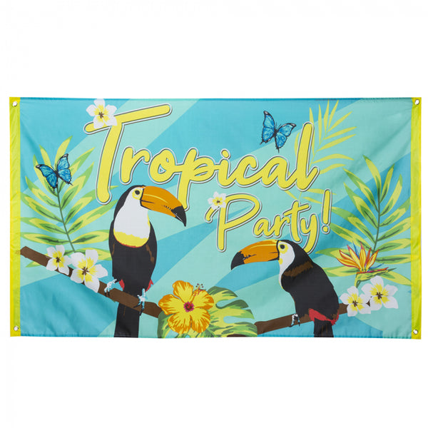 Tropical party!' Flag - polyester (90 x 150 cm)