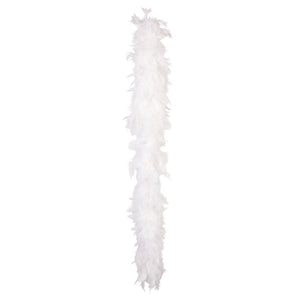 Feather Boa 50g White in Polybag (180 cm)