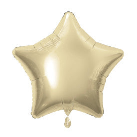 Gold Solid Star Foil Balloon - (20")