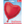 Load image into Gallery viewer, Solid Heart Foil Balloon 18&quot;, (Packaged Red)
