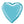 Load image into Gallery viewer, Solid Heart Foil Balloon Packaged - Baby Blue (18&quot;)

