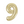 Load image into Gallery viewer, Gold Number 9 Shaped Foil Balloon (34&quot;&quot;)

