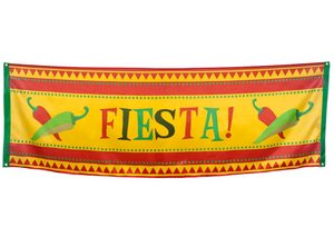 Polyester banner 'FIESTA!' (74 x 220 cm)