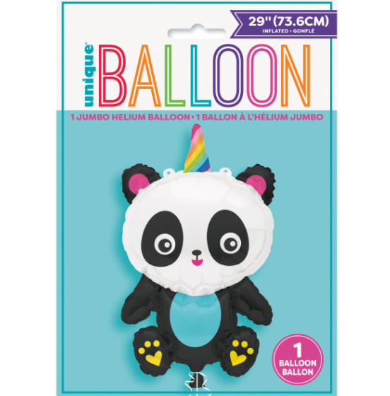 Giant Pandacorn Foil Balloon