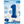 Load image into Gallery viewer, 34&quot; Blue Number 1 Shaped Foil Balloon (Non Inflated)

