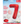 Load image into Gallery viewer, Red Number 7 Shaped Foil Balloon 34&quot;&quot;
