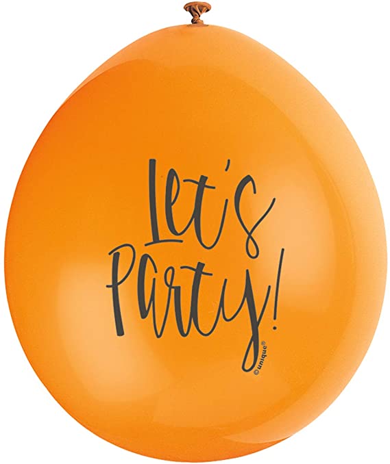 Lets Party 9" Latex Balloons (10 Pack)