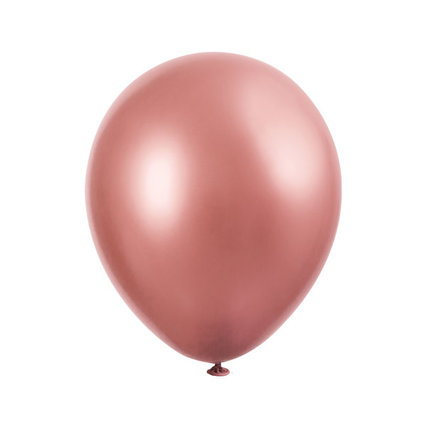 Rose Gold Platinum 11" Latex Balloons (6 Pack)