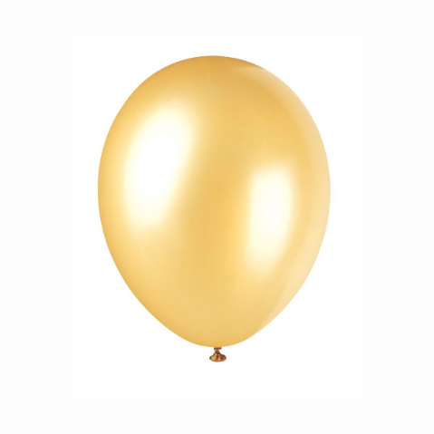 Latex Balloons 12"- Champagne Gold (50 Pack)