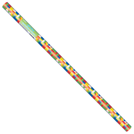 Building Blocks Birthday Gift Wrap (30" x 5 ft)