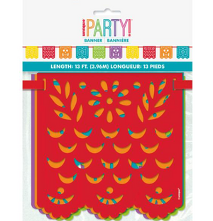 Mexican Fiesta Block Banner