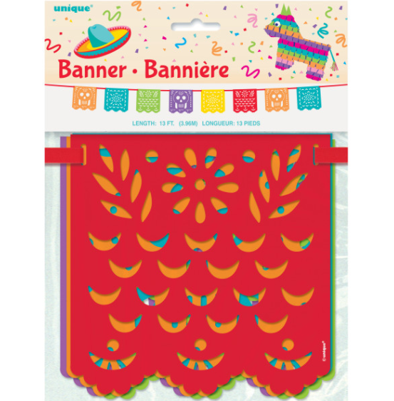 Mexican Fiesta Block Banner