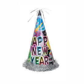 Happy New Year Balloons Hat - (13")