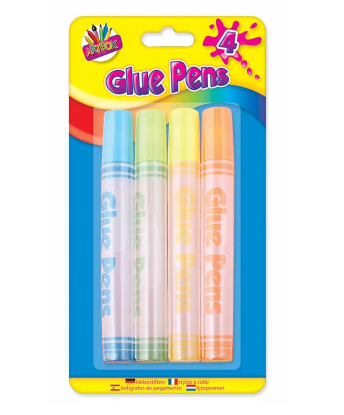 Water based glue Pens (4 x 50ml )