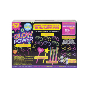 SUPER MEGA BOX GLOW NOVELTIES (272 PACK)
