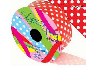 Poly Polka Dot Red No.16 (50mm x 50m)
