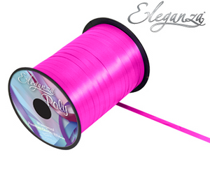 Poly Curling Ribbon No.28 Fuchsia (5mm x 500yds)