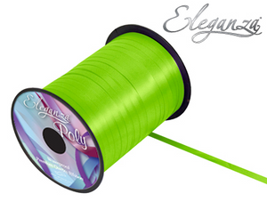 Poly Curling Ribbon No.14 Lime Green (5mm x 500yds)