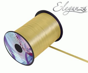 Poly Curling Ribbon No.35 Gold (5mm x 500yds)