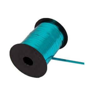 Poly Curling Ribbon Metallic Caribbean Blue (5mm x250yds)