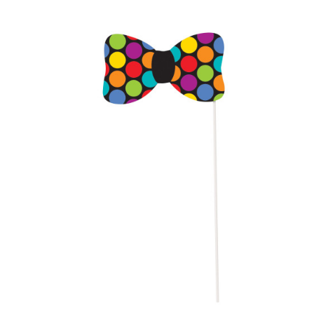 Confetti Birthday Photo Booth Props (10 Pack)