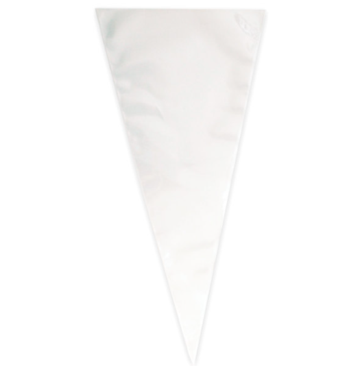 Clear Large Cone Cellophane Bags  (25 Pack)