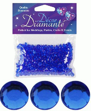 Décor Diamante Diamonds 28g No.72 Sapphire Blue