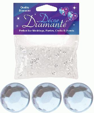 Décor Diamanté™ 6mm Clear (28g bag)