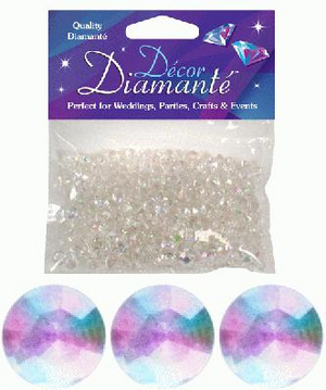 Décor Diamanté™ 6mm Iridescent (28g bag)