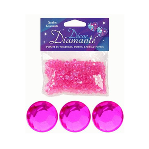 Décor Diamanté™ 6mm Hot Pink (28g bag)