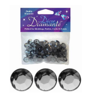 Décor Diamanté™  Black Quartz - 12mm (28g)