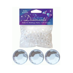 Décor Diamanté™ 12mm Clear (28g bag)