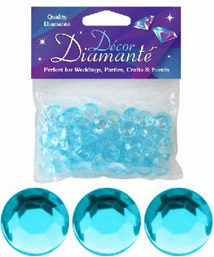 Décor Diamanté™ 12mm Pearl Blue (28g bag)