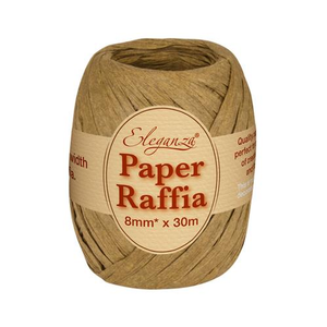 Paper Raffia No.76 Tan (8mm x 30m)