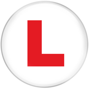 Jumbo Badge - L Plate