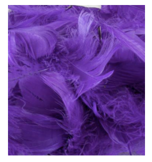 Eleganza Feathers - Mixed sizes - 3inch-5inch - Purple No.36 (50g bag)