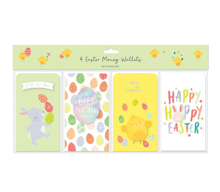 Easter Money Wallet (4 Pack)