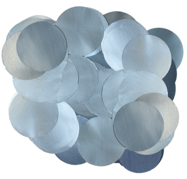 Metallic Pearl Foil Confetti Lt.Blue (10mm x 14g)