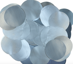 Metallic Pearl Foil Confetti Lt.Blue (25mm x 14g)