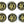 Load image into Gallery viewer, Sparkling Fizz Hanging Swirls 40th Black / Gold (6 Pack)
