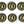 Load image into Gallery viewer, Sparkling Fizz Hanging Swirls 60th Black / Gold (6 Pack)

