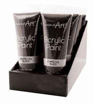 Black Acrylic Paint (120ml)