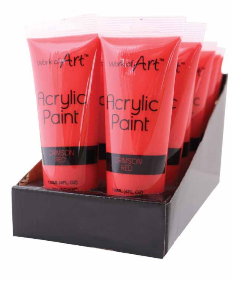 Red Acrylic Paint (120ml)
