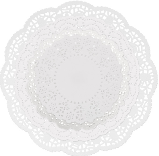 ASSORTED DOILIES (32 pack)