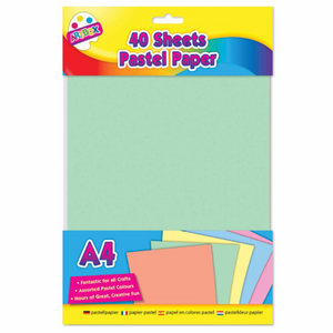A4 Pastel Paper (40 Sheets)
