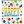 Load image into Gallery viewer, Rainbow Spots Birthday Loot Bags (8 pack)
